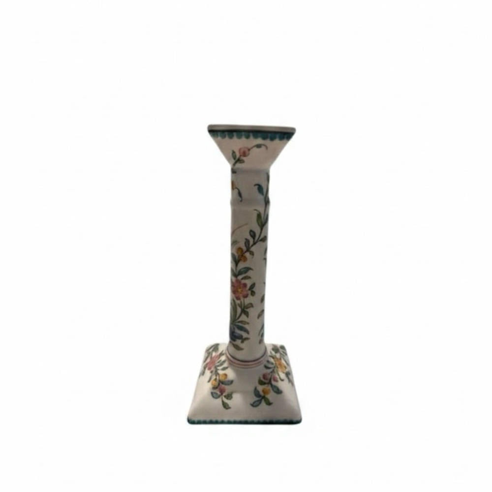 Vintage Vase/candle holder hand painted in Portugal